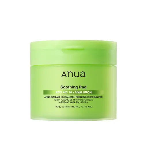 ANUA AZELAIC 10 HYALURON REDNESS SOOTHING PAD (90EA)230ML