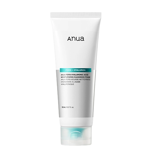 ANUA PDRN HYALURONIC ACID MOISTURIZING CLEANSING FOAM 150ML