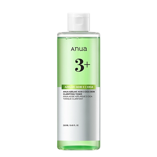 ANUA AZELAIC ACID 3 CICA SKIN CLARIFYING TONER 250ML
