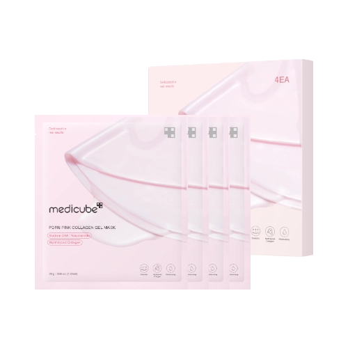 MEDICUBE PDRN PINK COLLAGEN GEL MASK (28G*4EA)