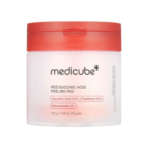 MEDICUBE RED SUCCINIC PEELING PAD 2024 (70EA)155G
